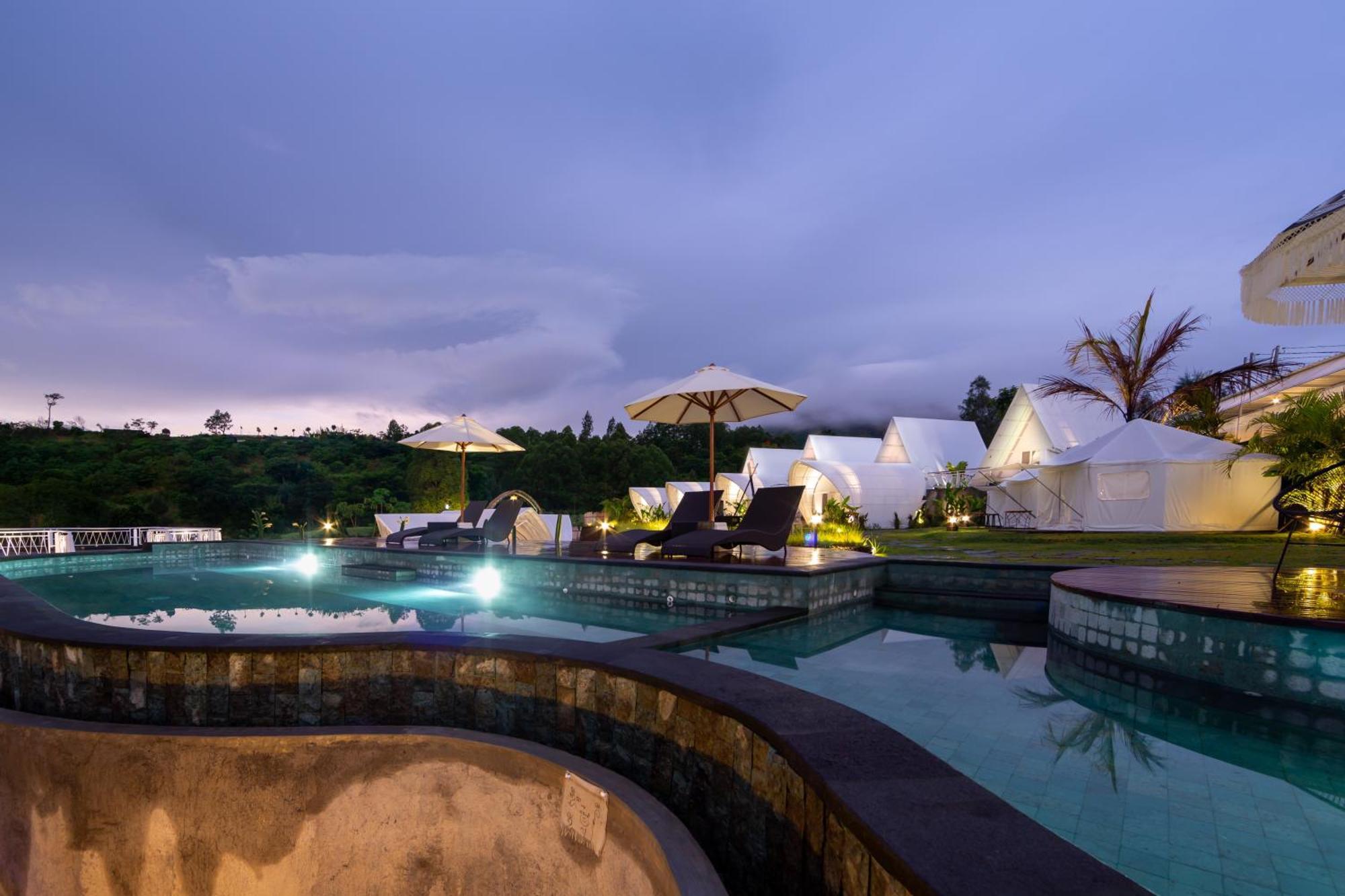 The Dewi Kintamani Luxury Glamping And Natural Hotspring Luaran gambar