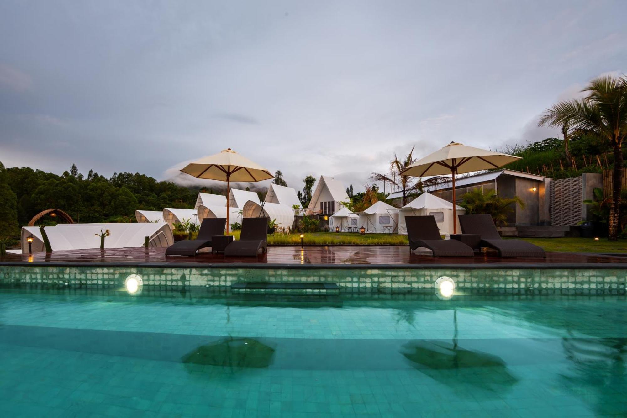 The Dewi Kintamani Luxury Glamping And Natural Hotspring Luaran gambar