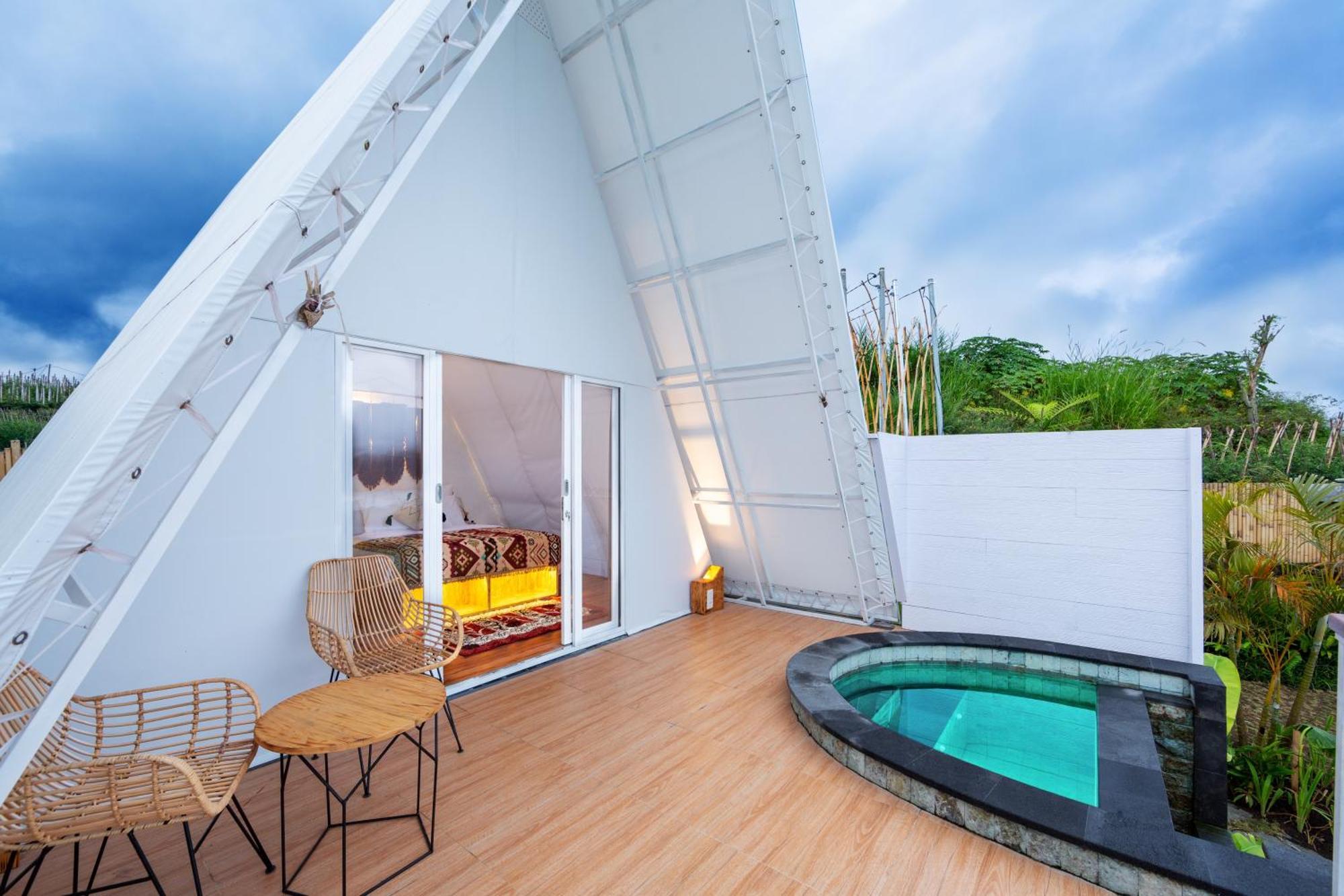 The Dewi Kintamani Luxury Glamping And Natural Hotspring Luaran gambar