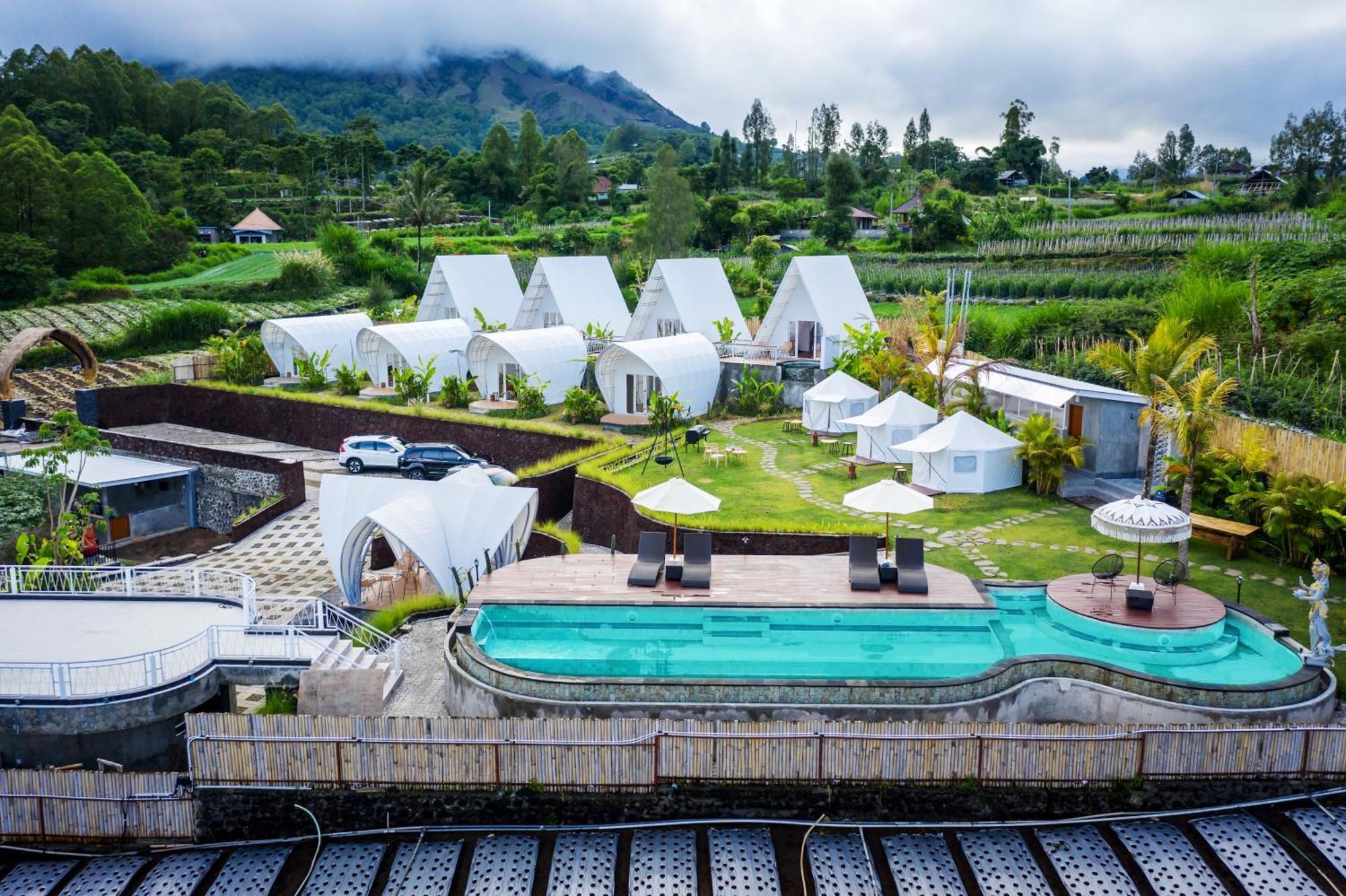 The Dewi Kintamani Luxury Glamping And Natural Hotspring Luaran gambar